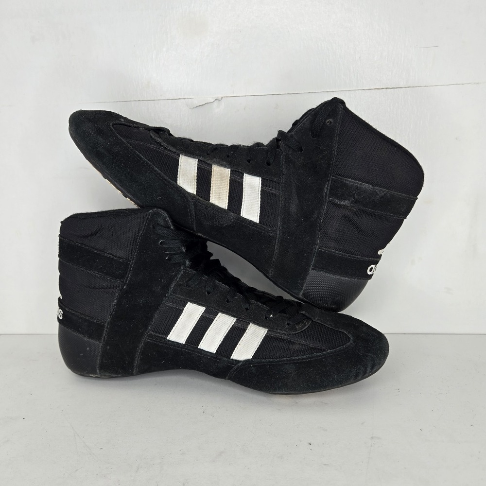 RARE Adidas Mondial Wrestling Shoes Men's Sz 8.5 Vintage Boxing 90s Combat Speed - Picture 8 of 8
